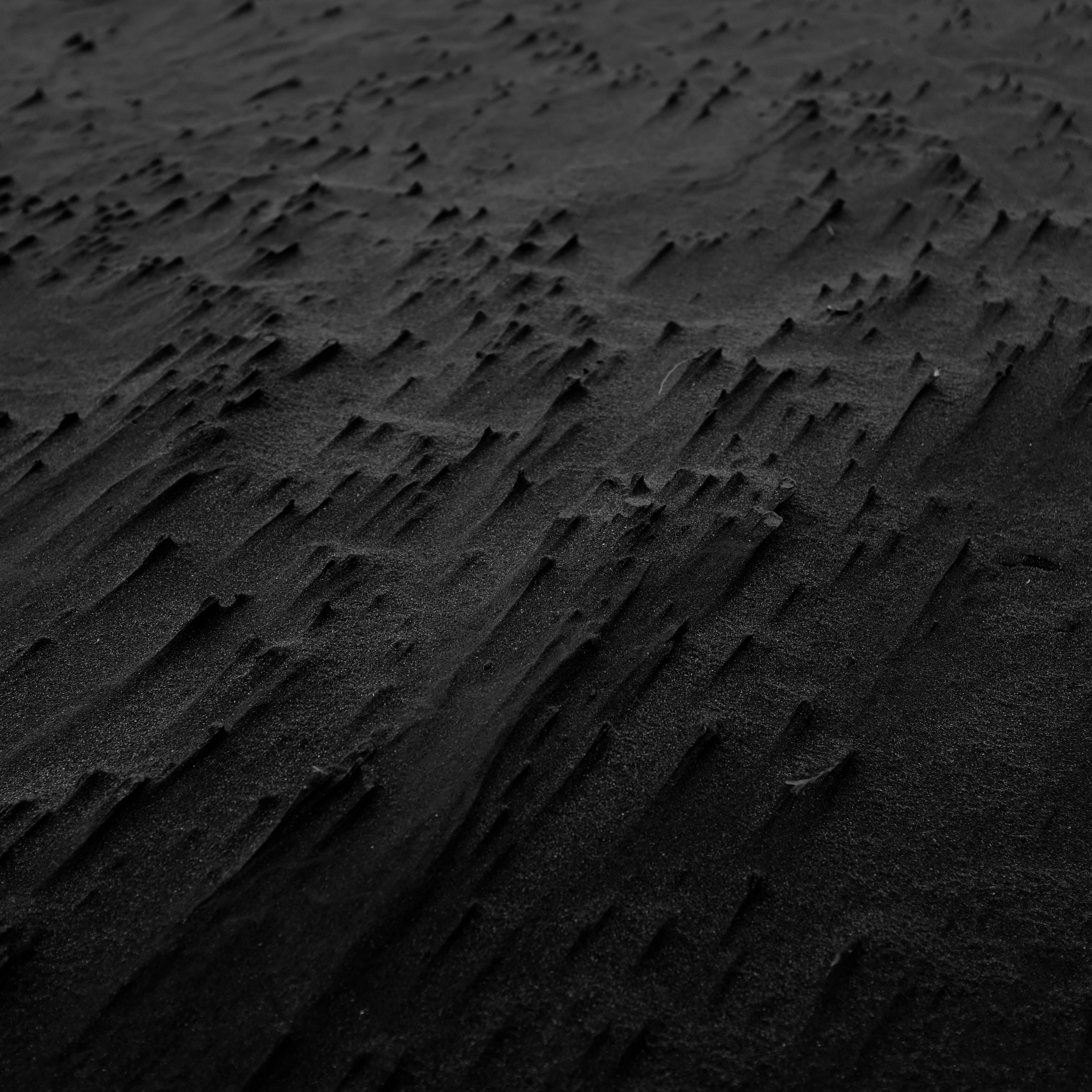 Wallpaper Sand, Black, Beach, Texture, Karekare, New - Black Sand Background - HD Wallpaper 
