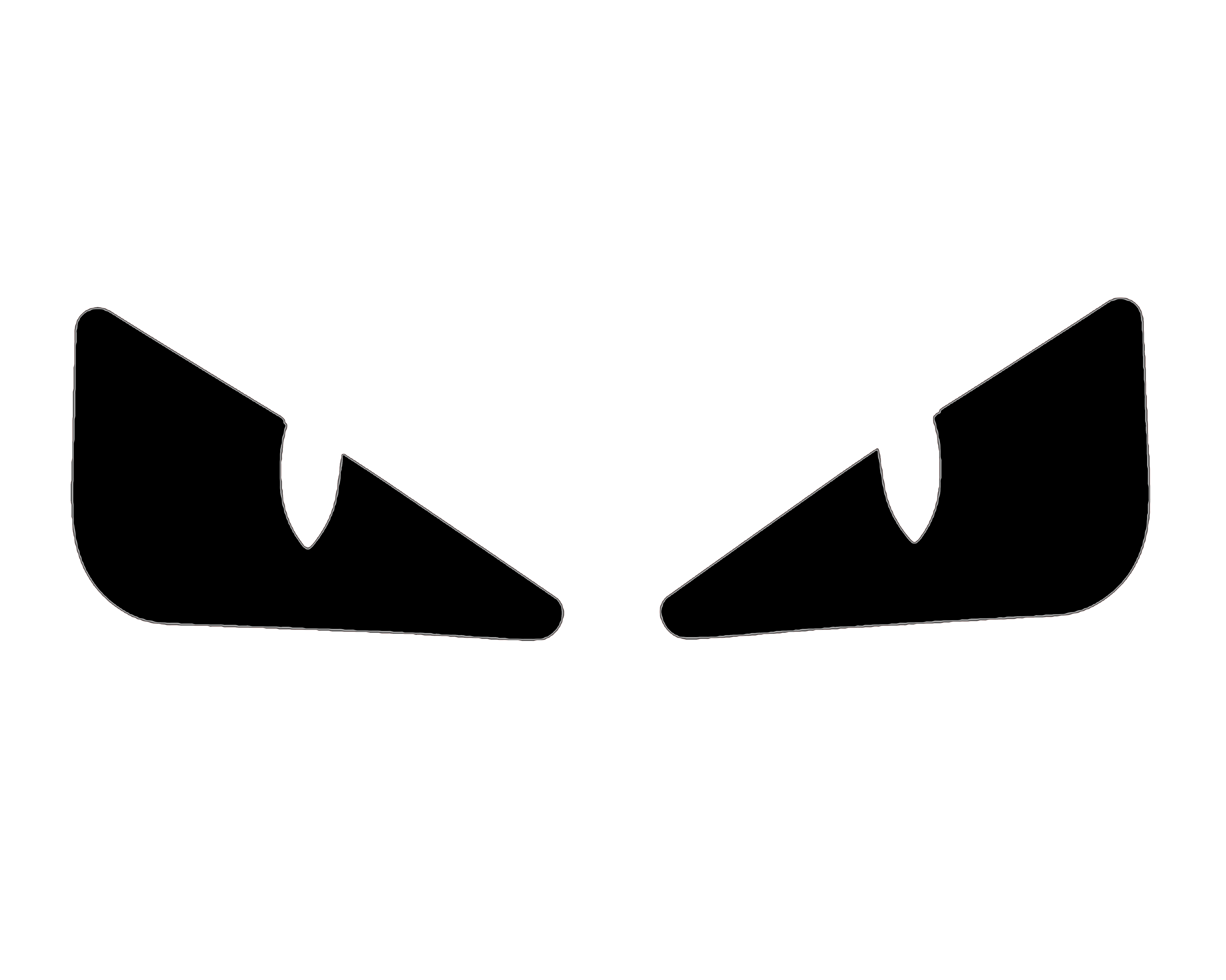 Fendi Monster Eyes Logo