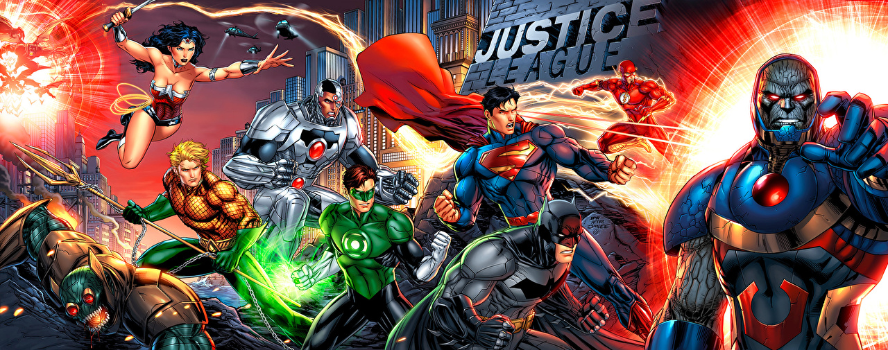 Jim Lee Justice League X Men - HD Wallpaper 