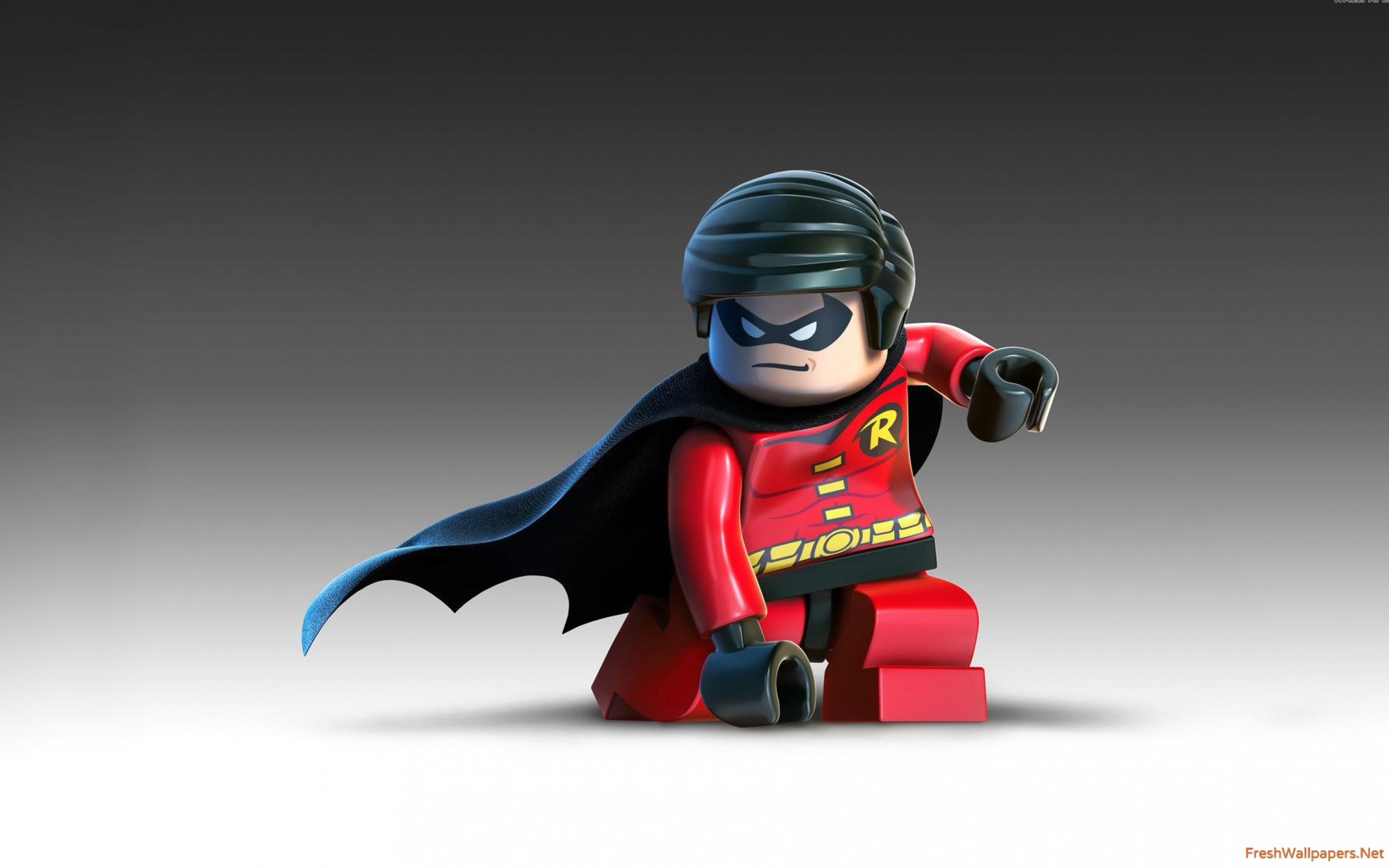 Lego Batman 2 Dc Super Heroes Robin - HD Wallpaper 
