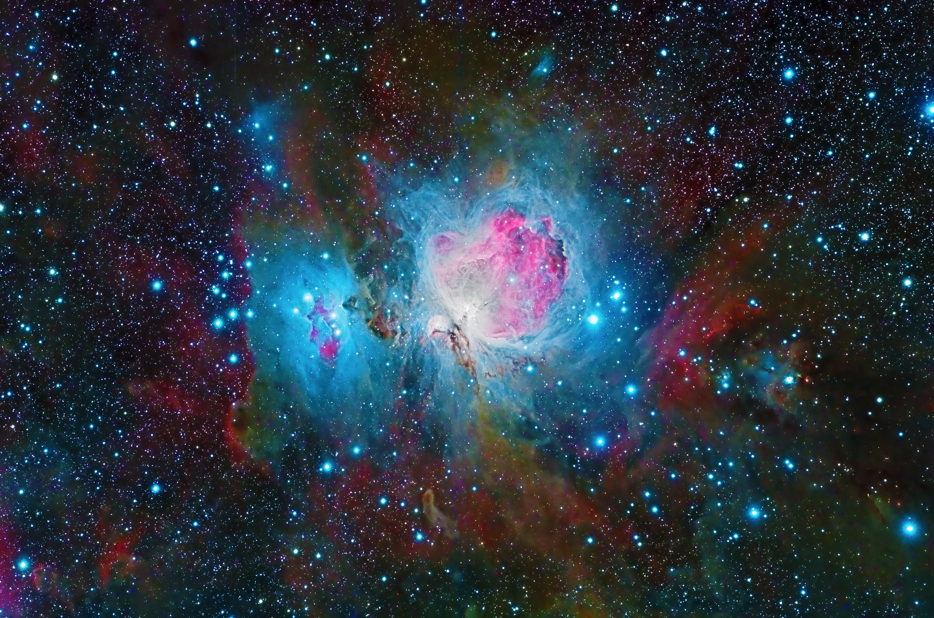 Galaxy Colorful Nebula Wallpaper Hd - HD Wallpaper 