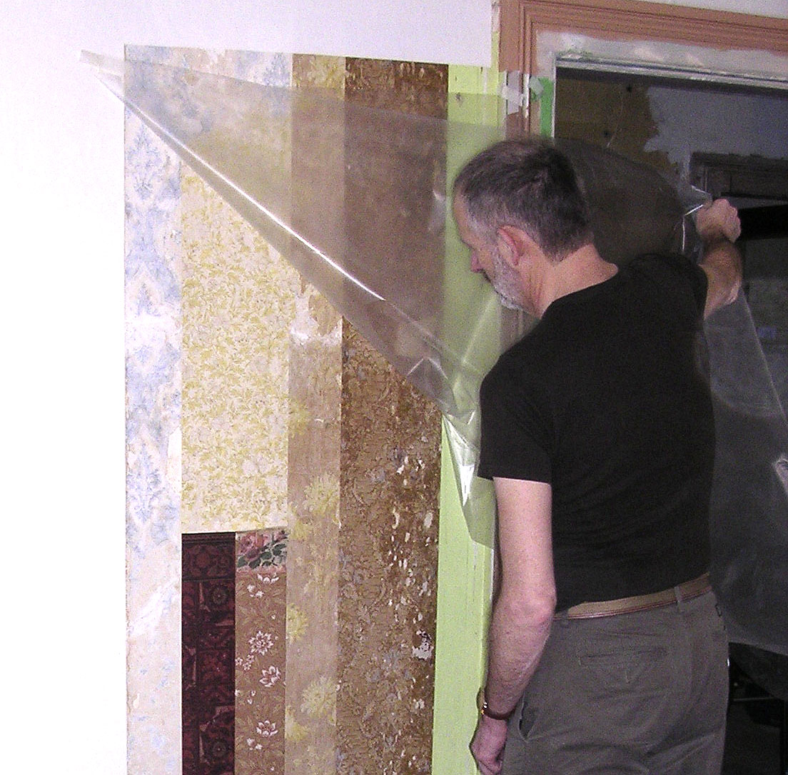 Revealing Wallpaper In Ross Bay Drawing Room - Restoration Historic - HD Wallpaper 