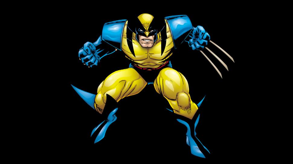 Wolverine X-men Black Hd Wallpaper,cartoon/comic Hd - Wolverine With Black Background - HD Wallpaper 