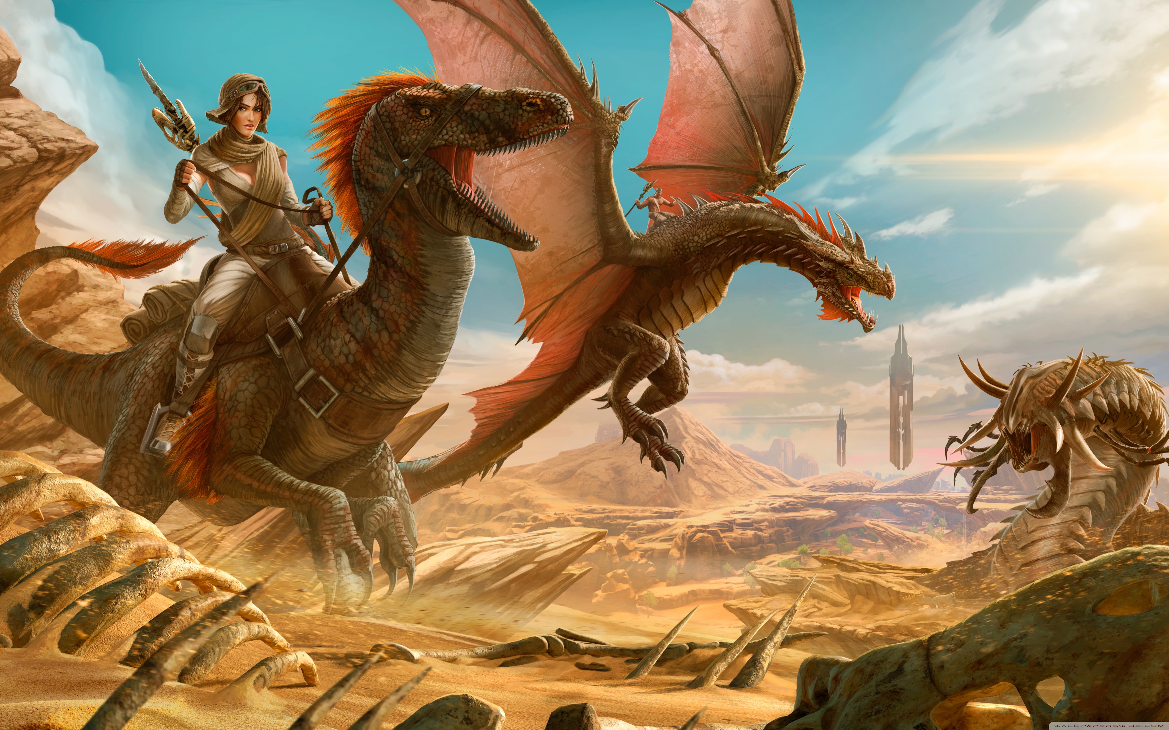 Ark Survival Evolved Scorched Earth - HD Wallpaper 