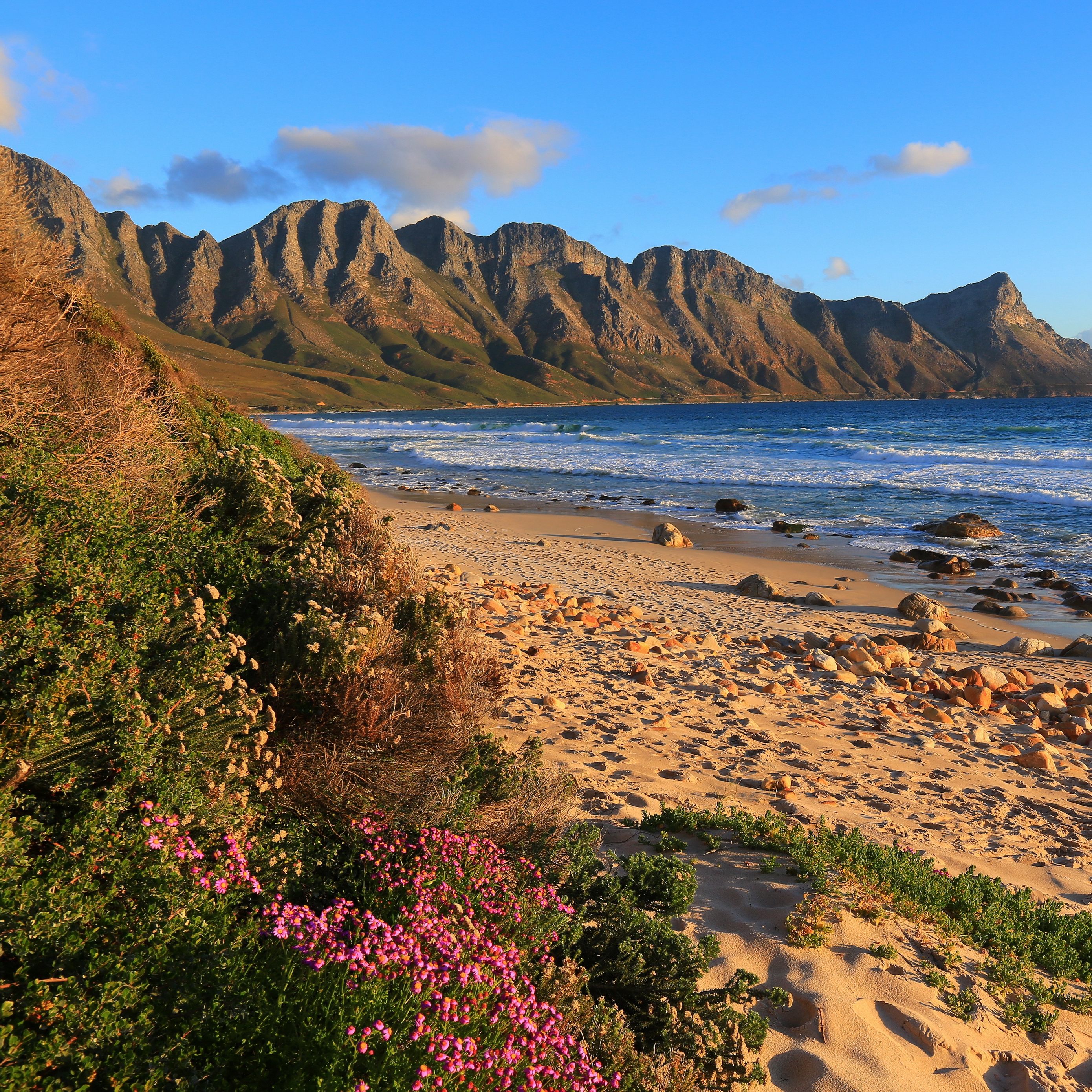 Wallpaper Overberg, South Africa, Sea, Beach, Sand - Kogel Bay Resort - HD Wallpaper 