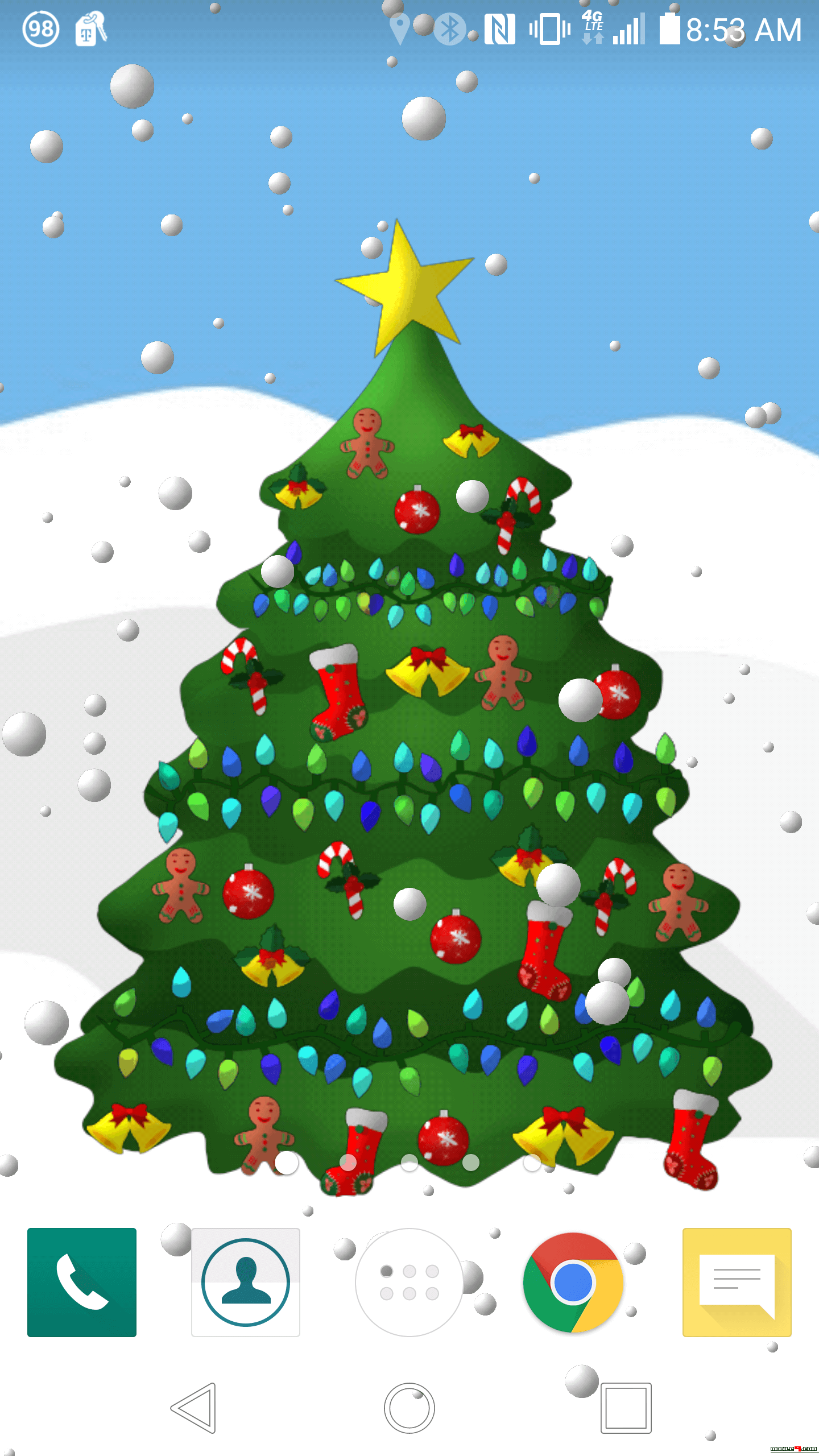 Christmas Tree - HD Wallpaper 