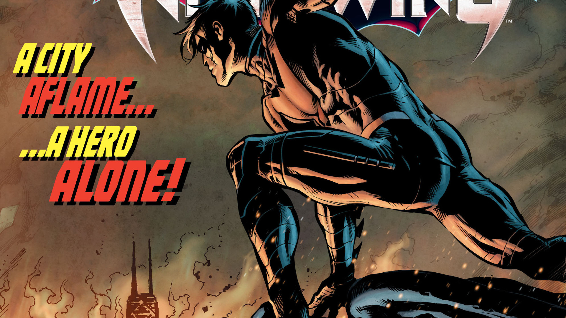 Nightwing Covers - HD Wallpaper 