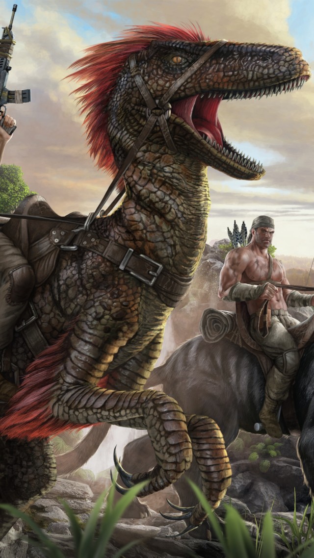 Survival Evolved Gdc Awards 16 Pc Ps 4 Xbox One Helena Ark Survival Evolved 640x1138 Wallpaper Teahub Io