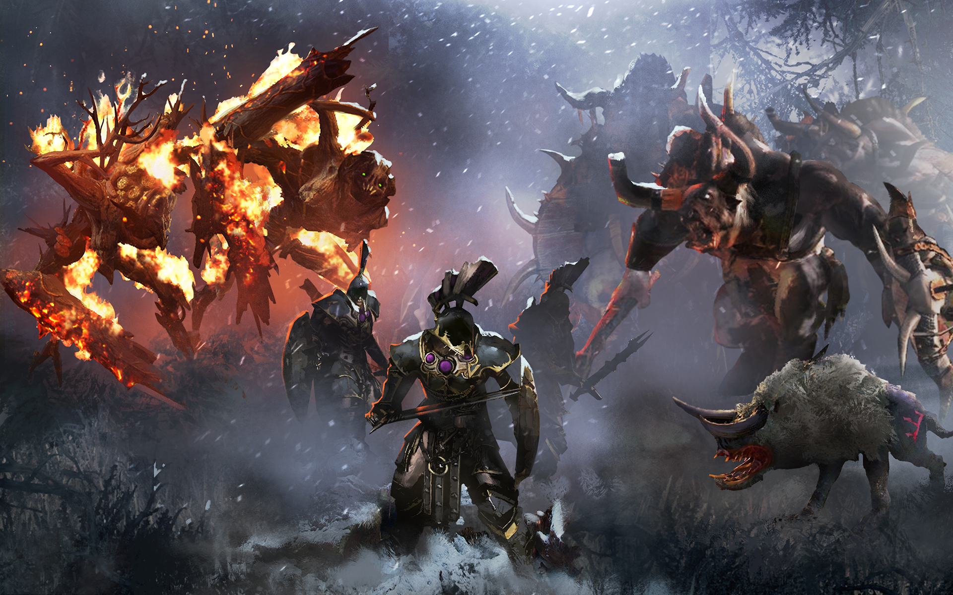 Total War Warhammer Mirror Guard - HD Wallpaper 