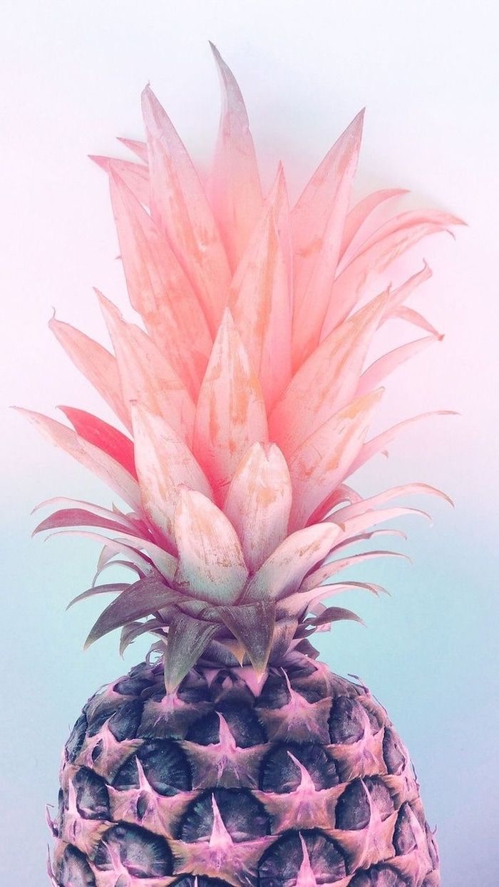 Pastel Pineapple - HD Wallpaper 