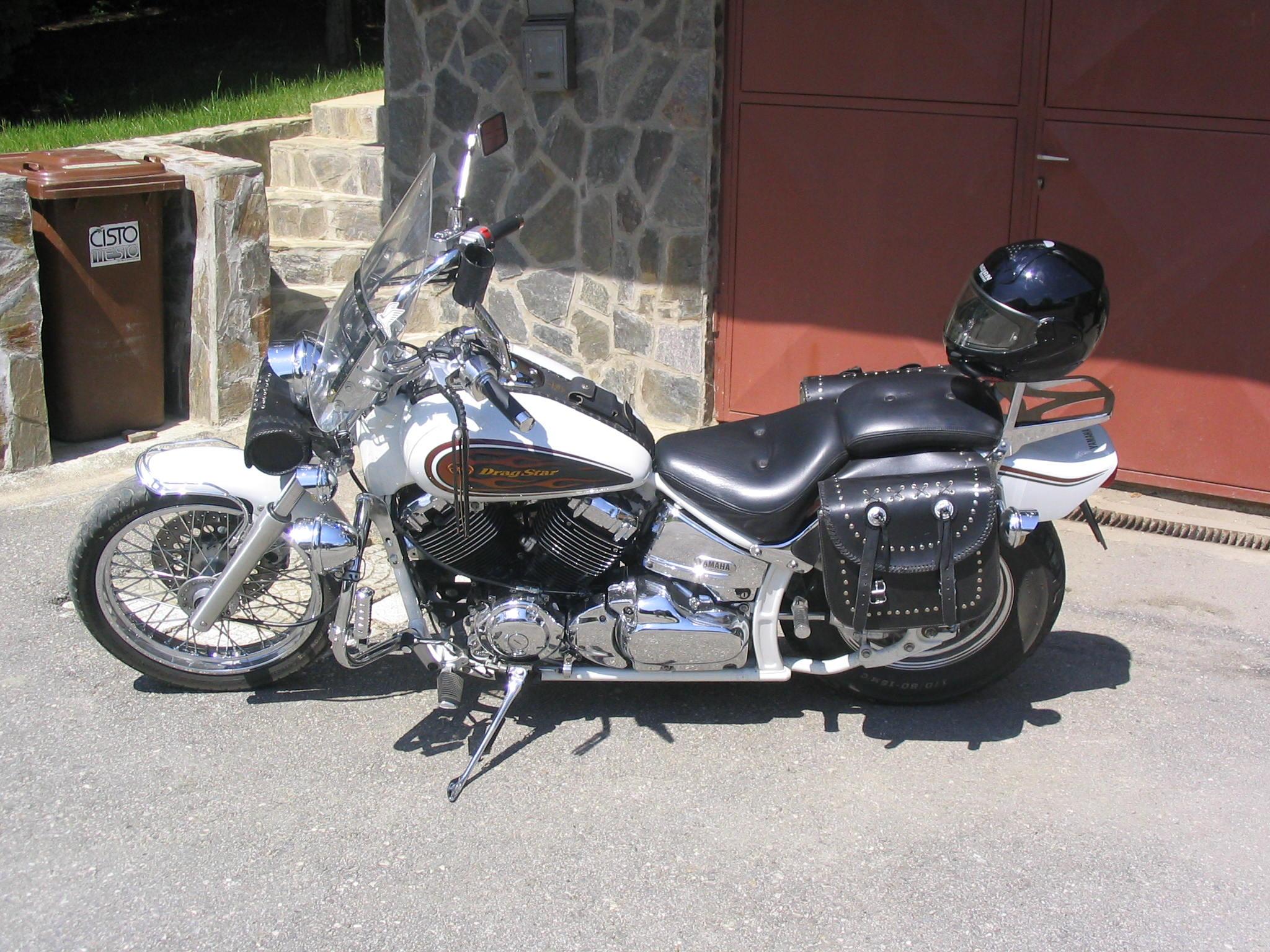 Yamaha Xv Drag Star 650 Photo - Yamaha Drag Star White - HD Wallpaper 