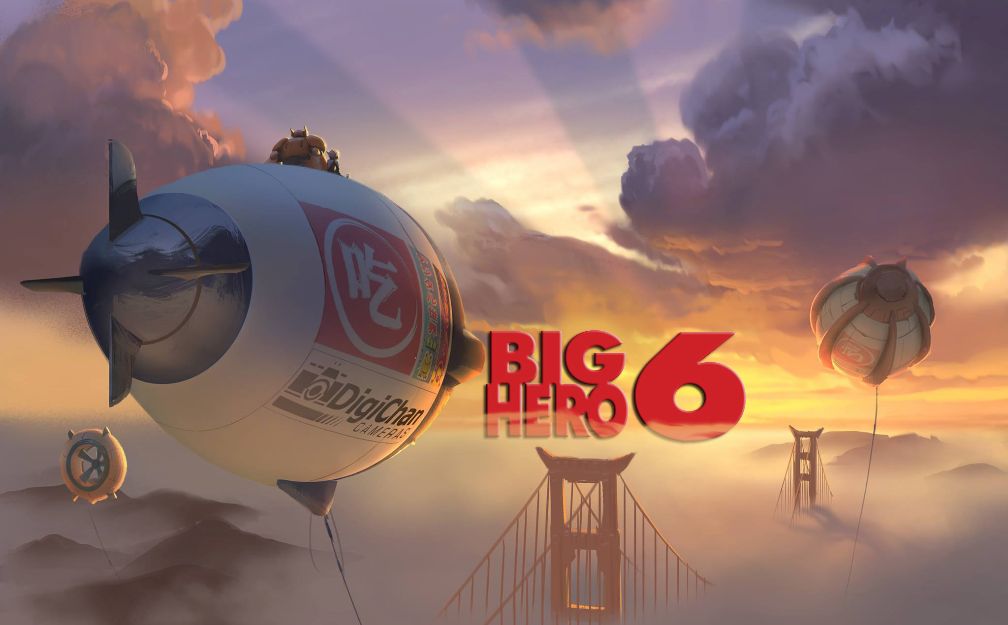 Big Hero 6 Kites - HD Wallpaper 