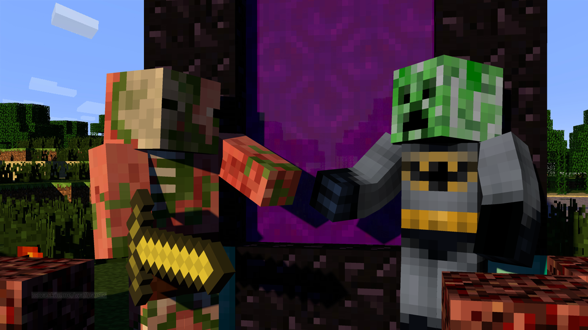 Creeper Minecraft - HD Wallpaper 