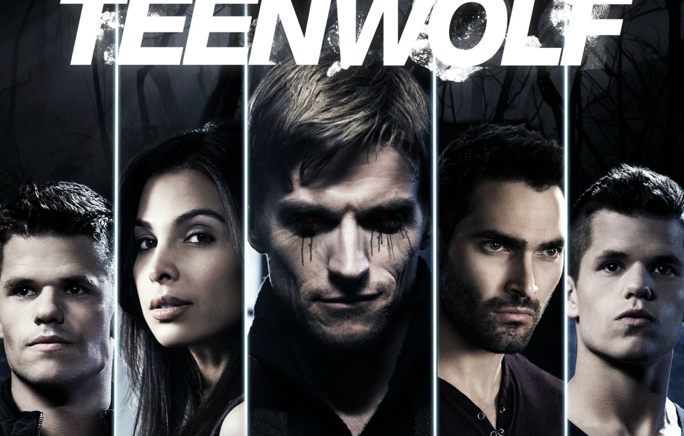 Photo Wallpaper Aiden, Teen Wolf, Tyler Hoechlin, Derek - Team Wolf Season 3 - 1332x850 ...