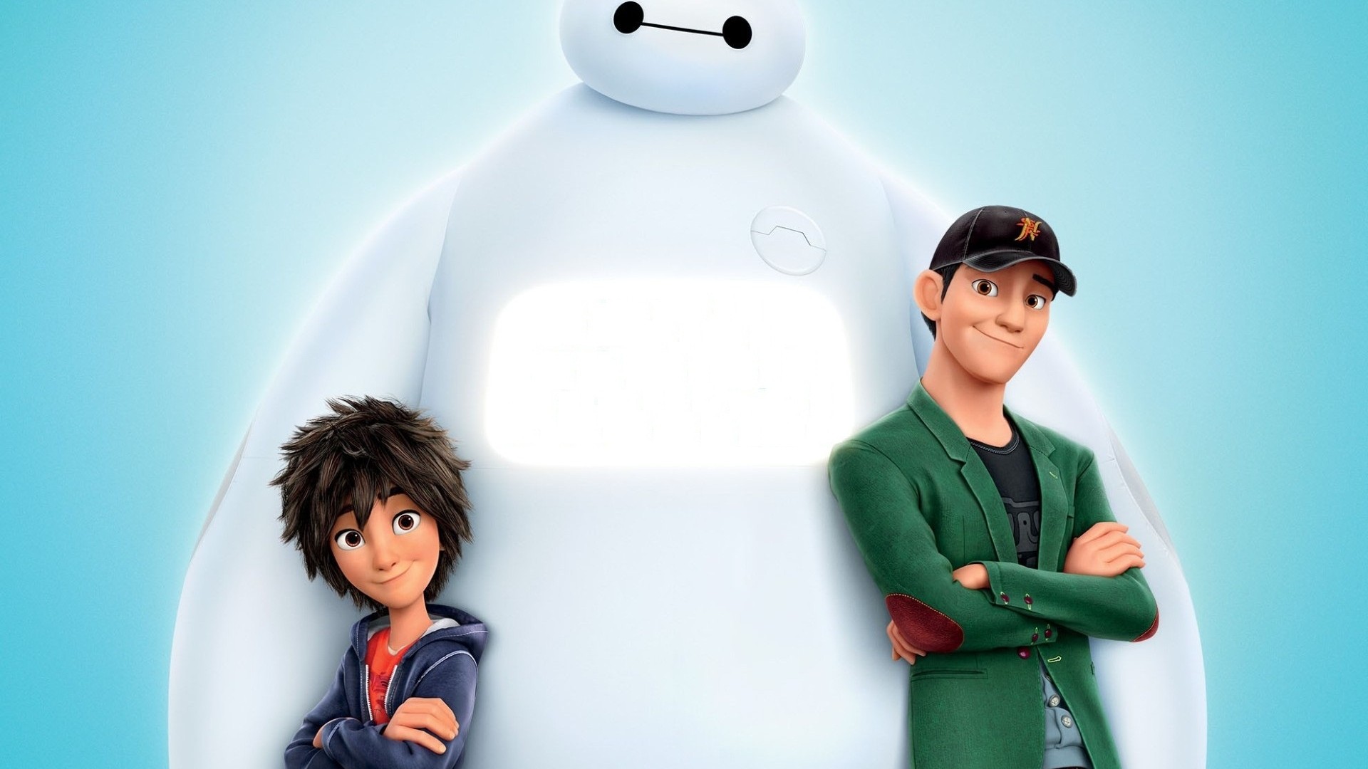 Big Hero 6 Wallpaper - Hiro Hamada And Baymax - HD Wallpaper 
