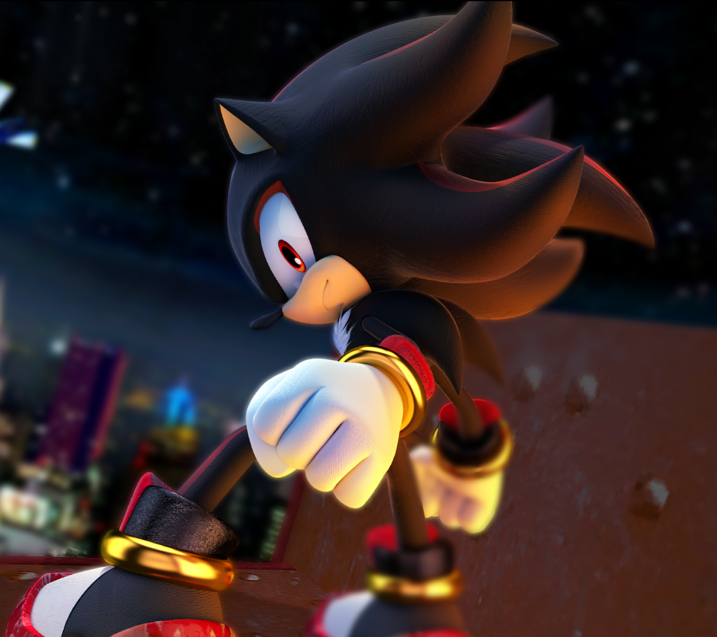 Video Gameshadow The Hedgehog Wallpaper Id - Shadow The Hedgehog Mobile - HD Wallpaper 