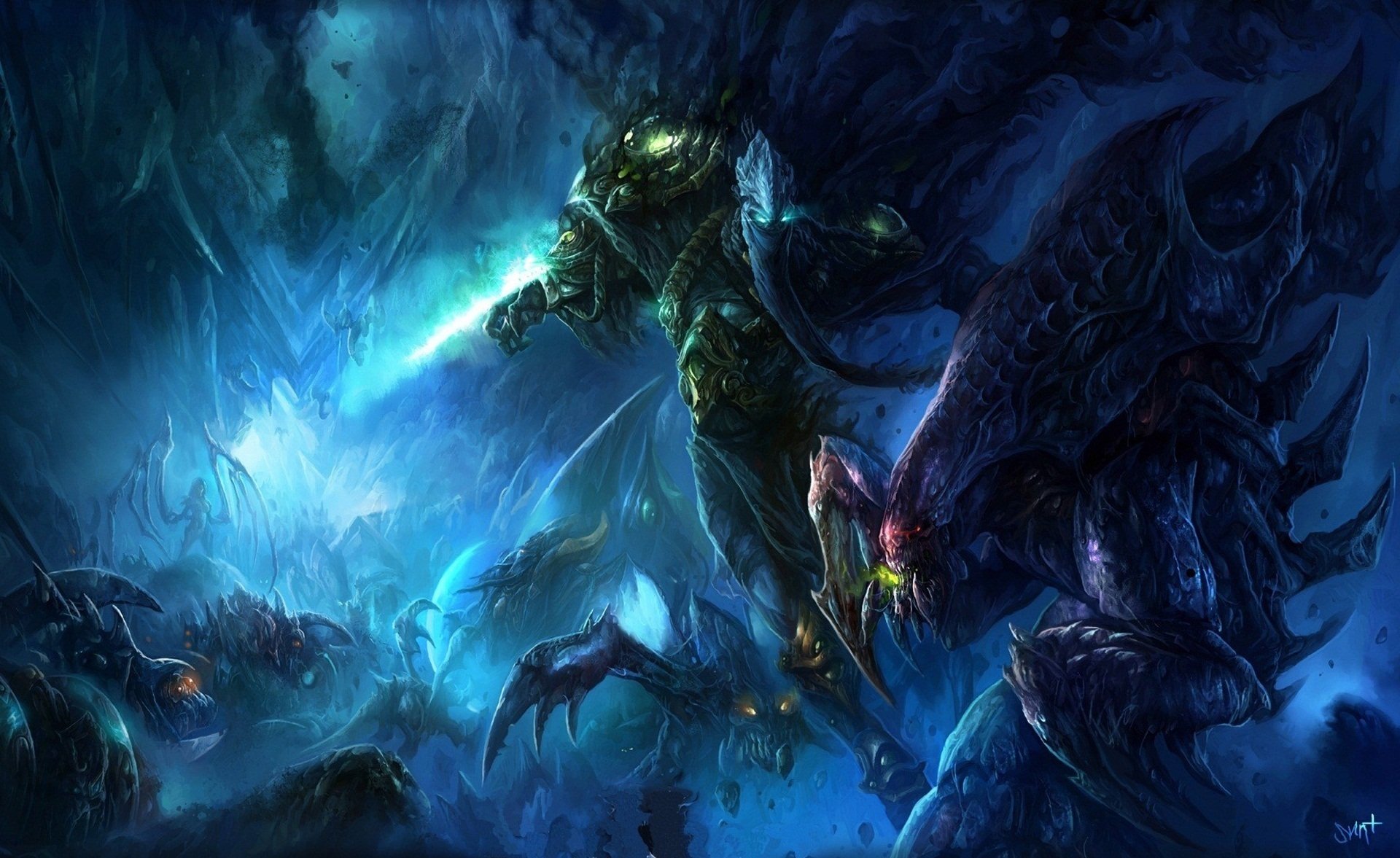 Starcraft Wallpaper Hd - HD Wallpaper 