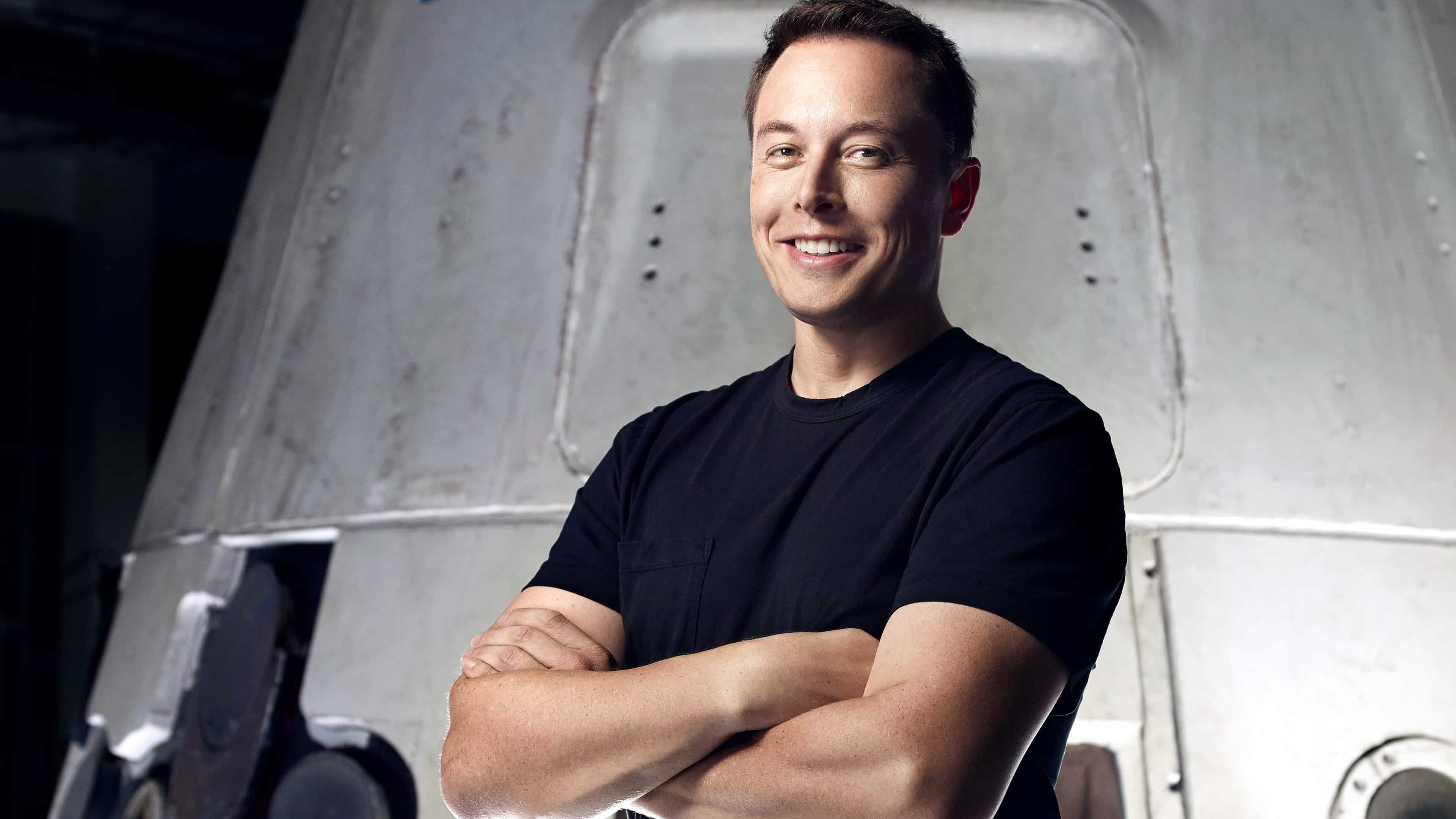 Elon Musk Portrait Uhd 4k Wallpaper - Elon Musk 4k - 3840x2160 Wallpaper -  