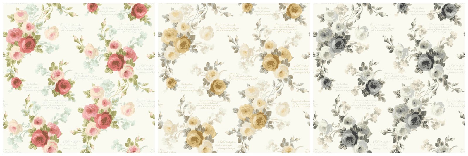 Farmhouse Style Wallpaper Heirloom Rose Magnolia Home - Wallpaper - HD Wallpaper 