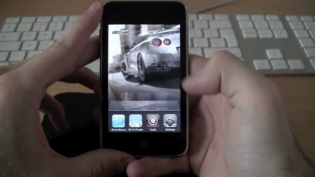 Ipod Touch 2nd Gen Home Screen - HD Wallpaper 
