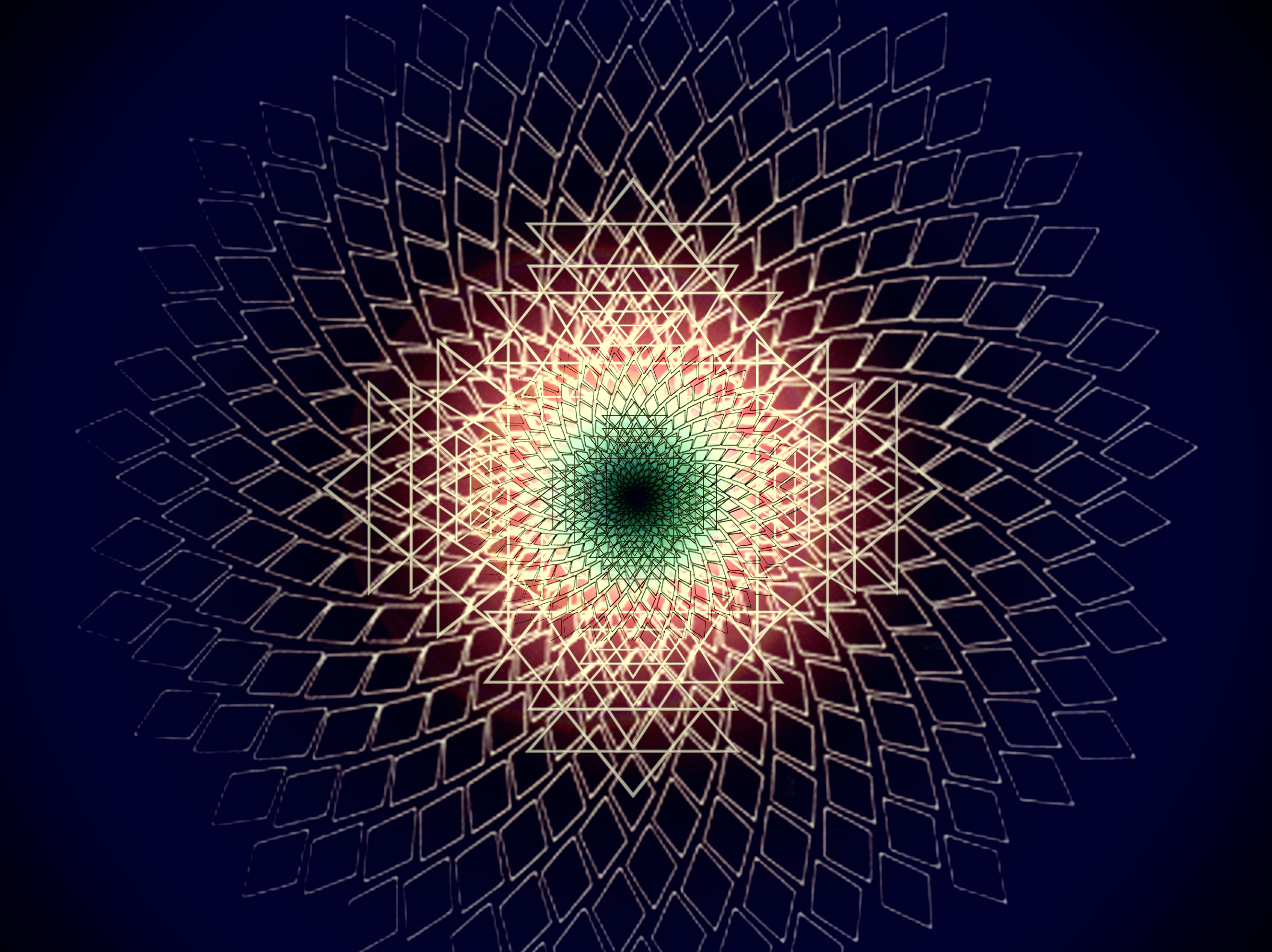 Sacred Geometry Hq - HD Wallpaper 