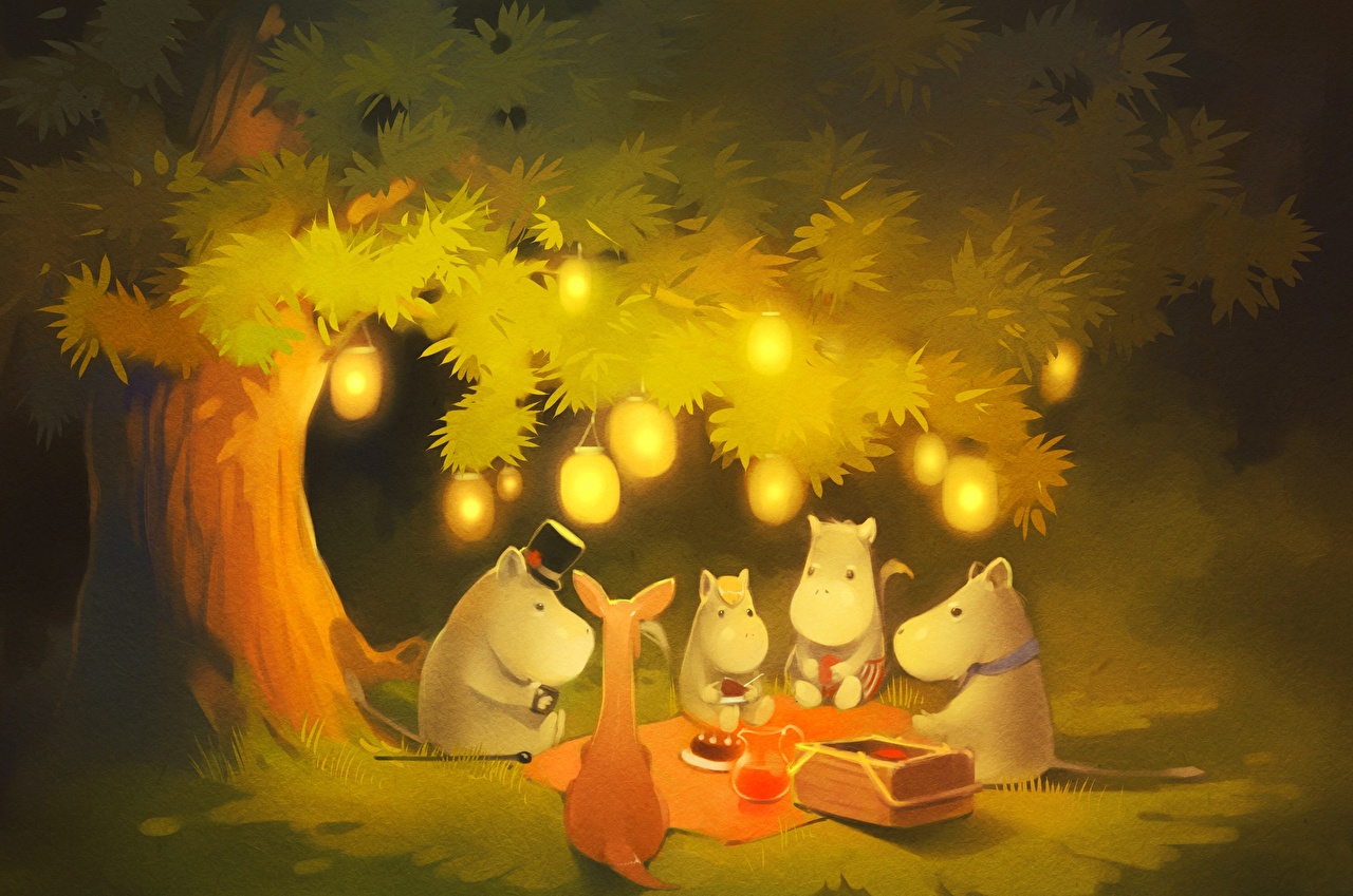 Moomin Wallpaper Desktop - HD Wallpaper 