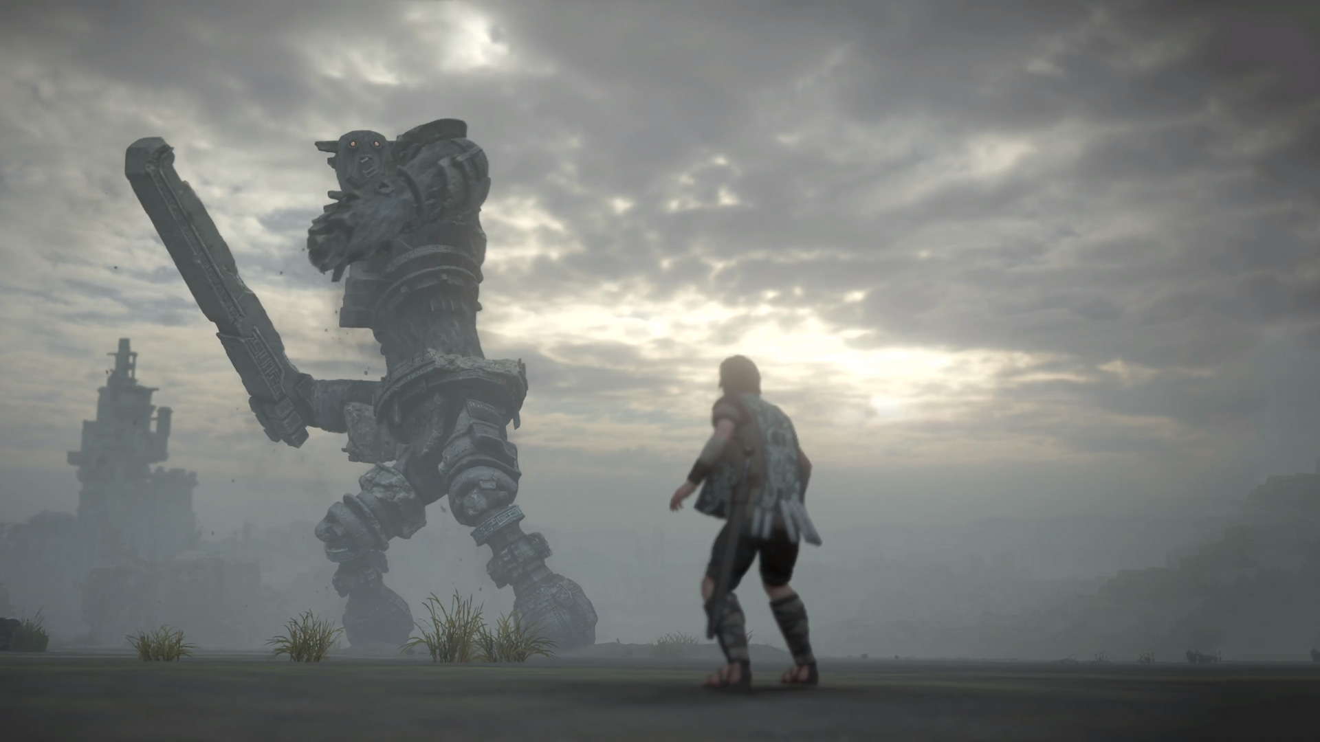 Shadow Of The Colossus Gaius Ps4 - 1920x1080 Wallpaper 