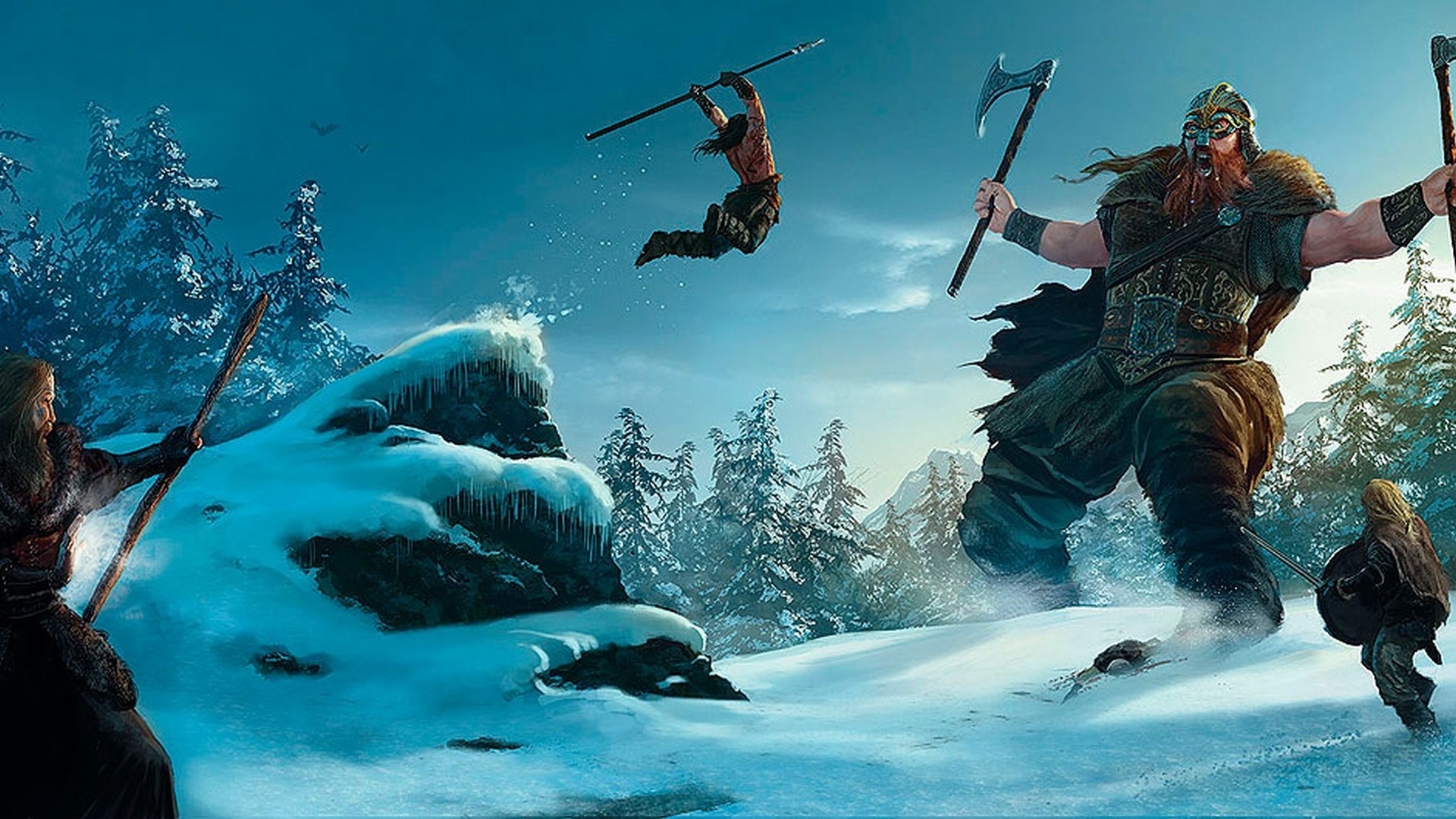 Vikings Background - HD Wallpaper 