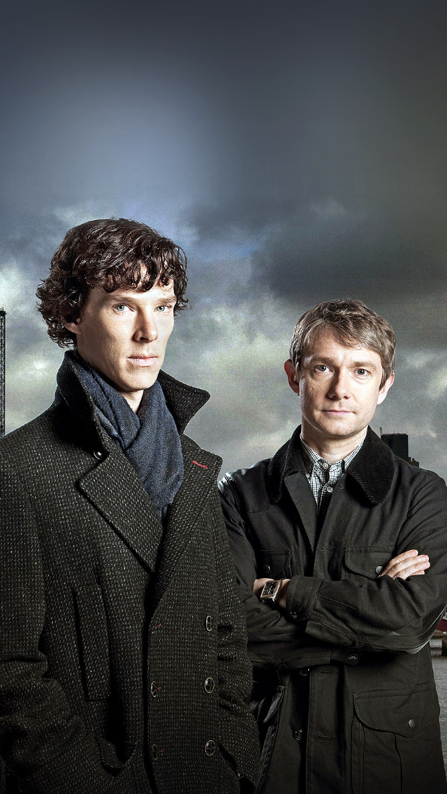 Sherlock And John Iphone Wallpaper - Sherlock Wallpapers For Iphone - HD Wallpaper 