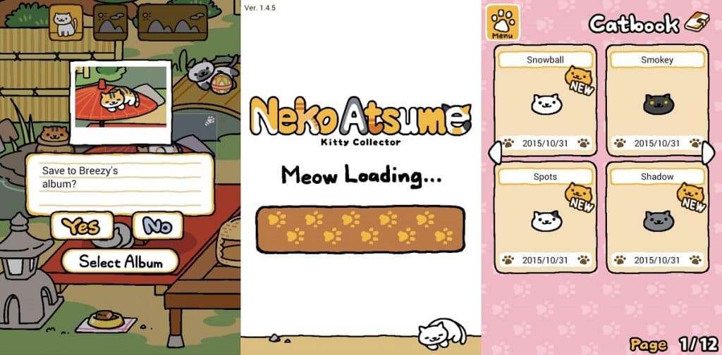 Neko Atsume Cat Page - HD Wallpaper 