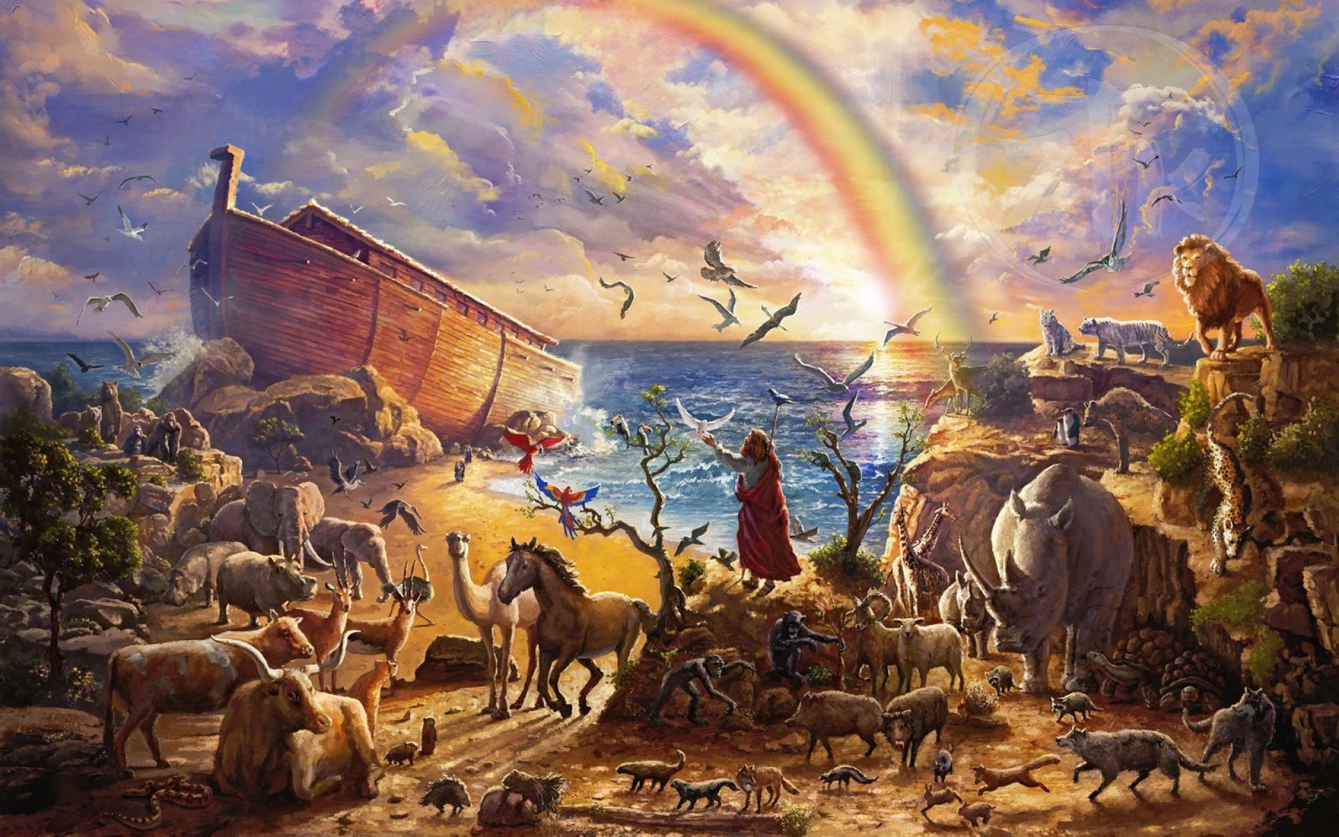 Noah's Ark - HD Wallpaper 