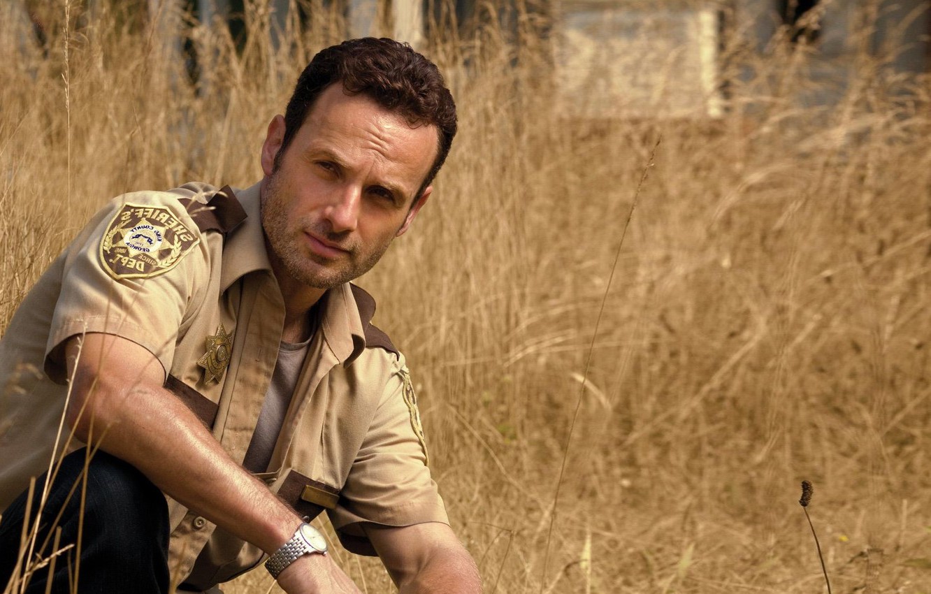 Serial Farm Zombie The Series The Walking Dead Actor - Rick Walking Dead Muerte - HD Wallpaper 