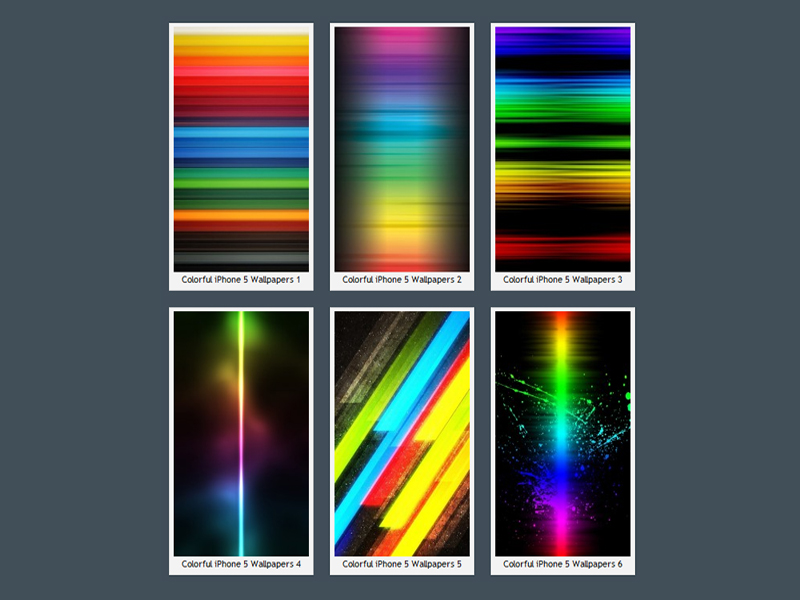 Colorful Iphone - Graphic Design - HD Wallpaper 