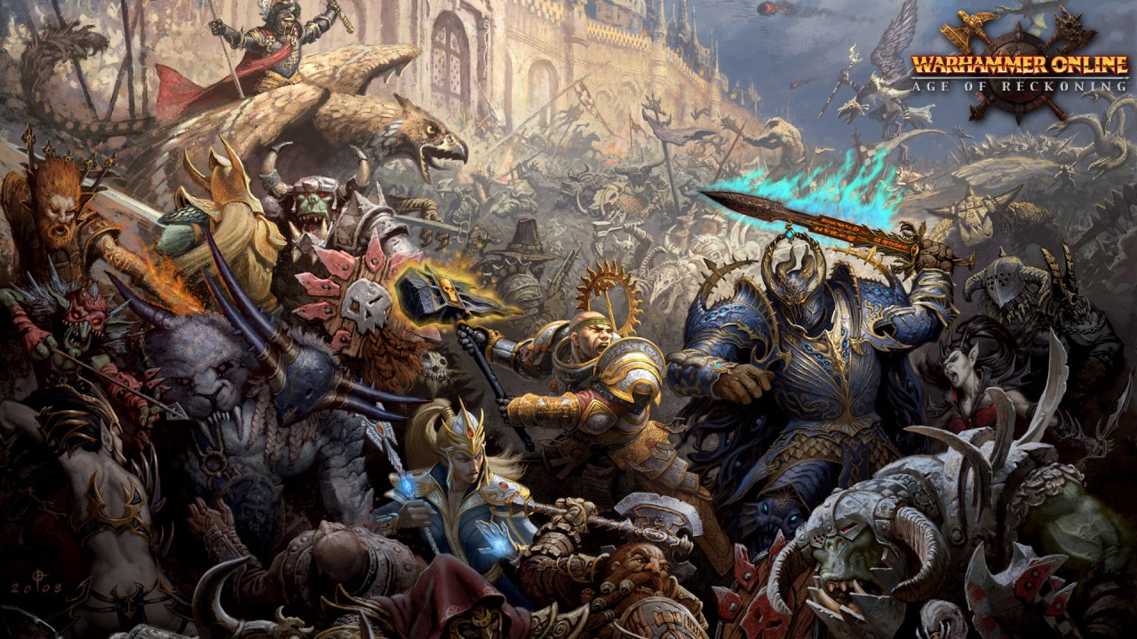 Warhammer Online, Age Of Reckoning, Game, Games Wallpapers - Warhammer Fantasy Battles - HD Wallpaper 