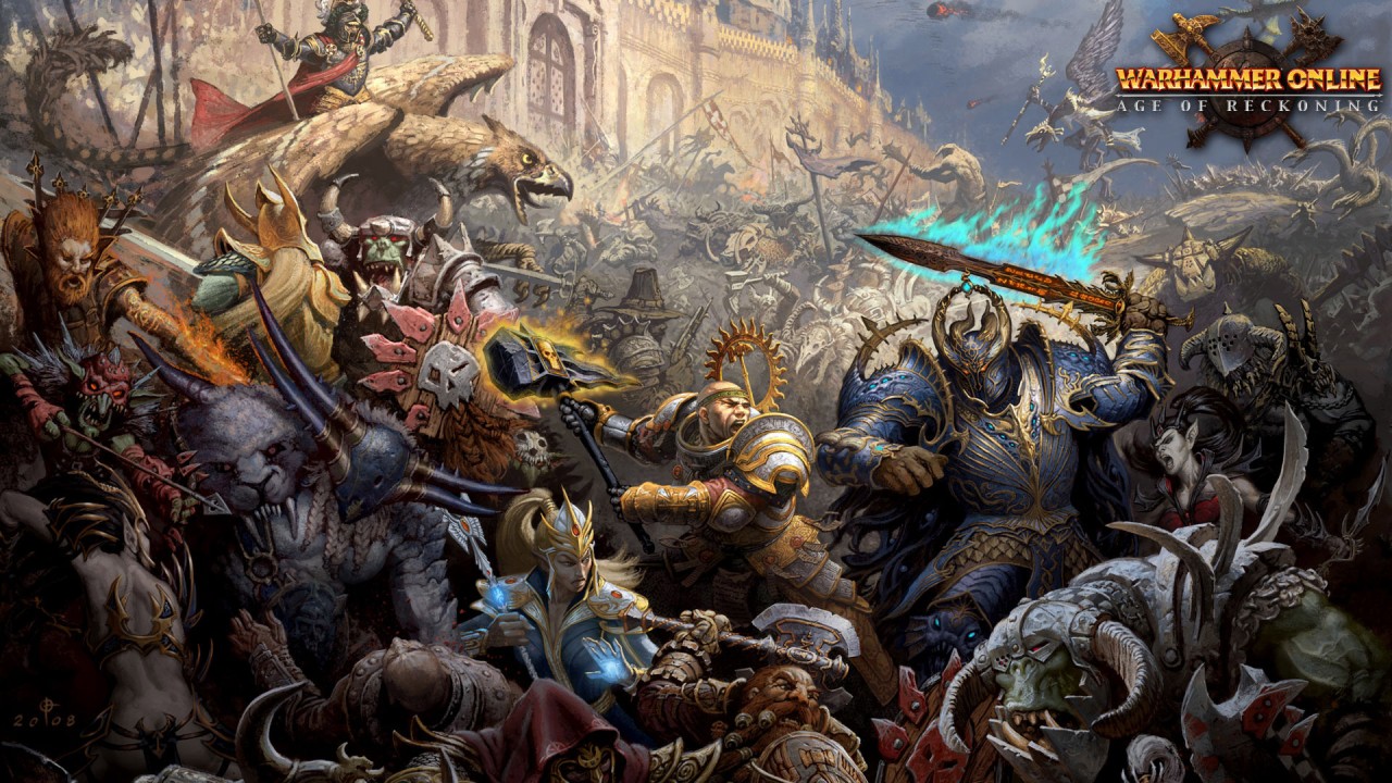 Warhammer Online, Age Of Reckoning, Game, Games Wallpapers - Warhammer Fantasy Battles - HD Wallpaper 