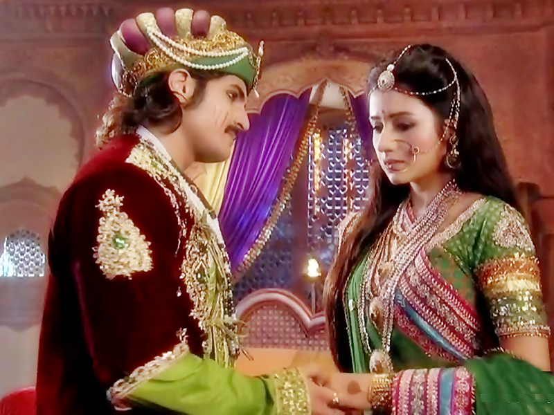 Jodha And Akbar In Famous Indian Tv Serial Hd Photo - Jodha Akbar Serial Pic Hd - HD Wallpaper 