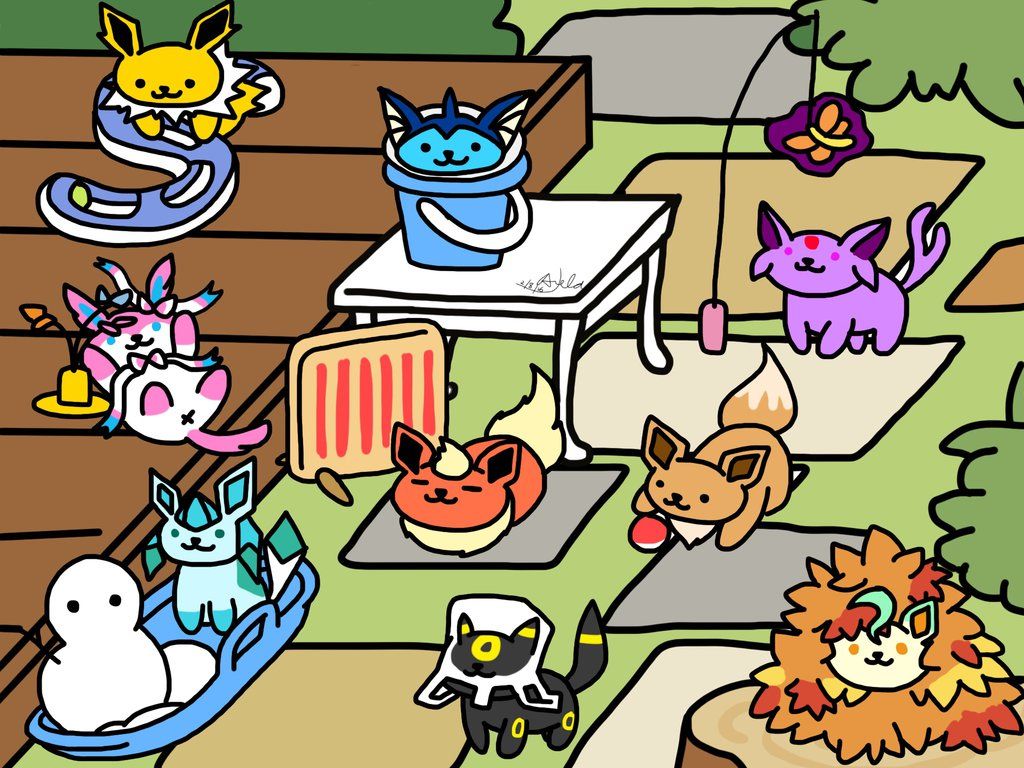 Neko Atsume Cats - HD Wallpaper 