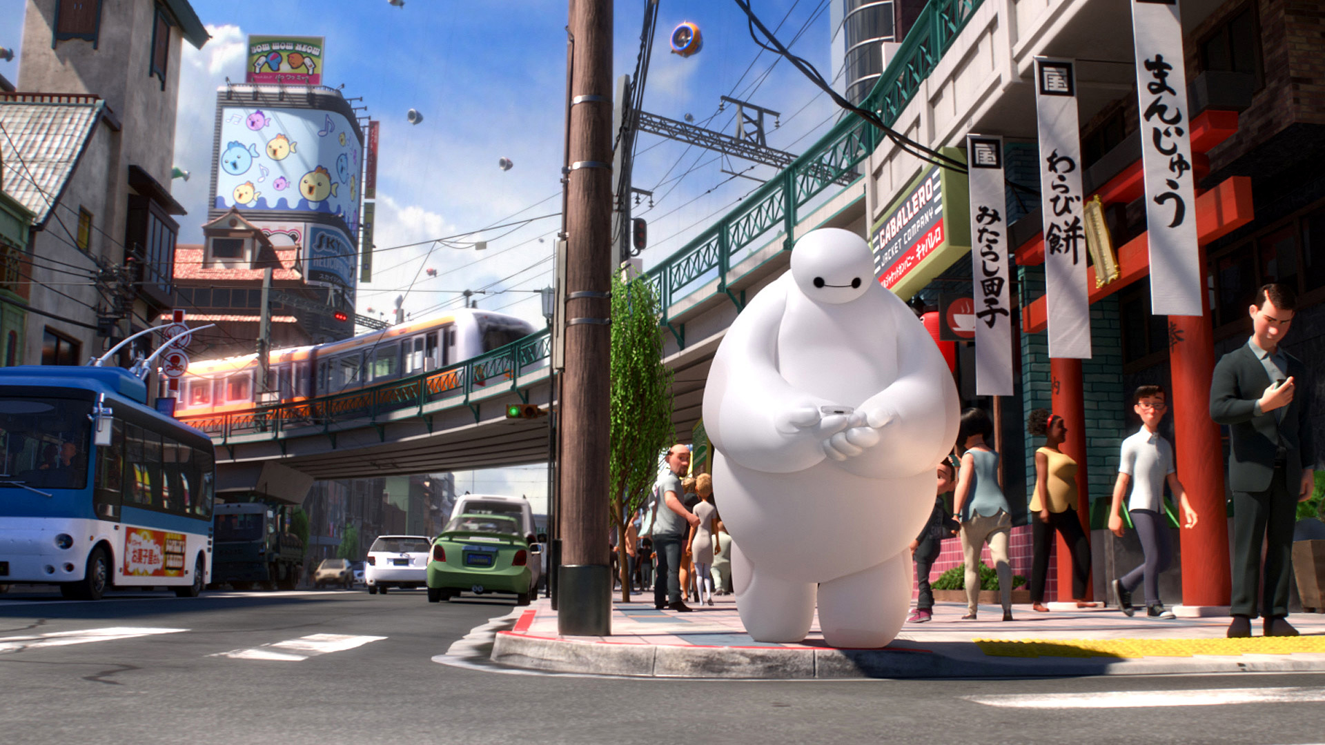 Big Hero 6 Environment - HD Wallpaper 
