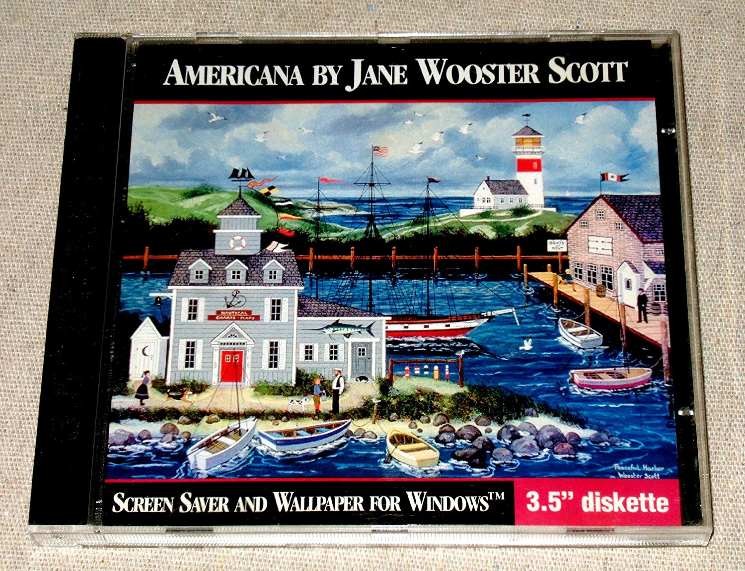 Jane Wooster Scott Peaceful Harbor - HD Wallpaper 