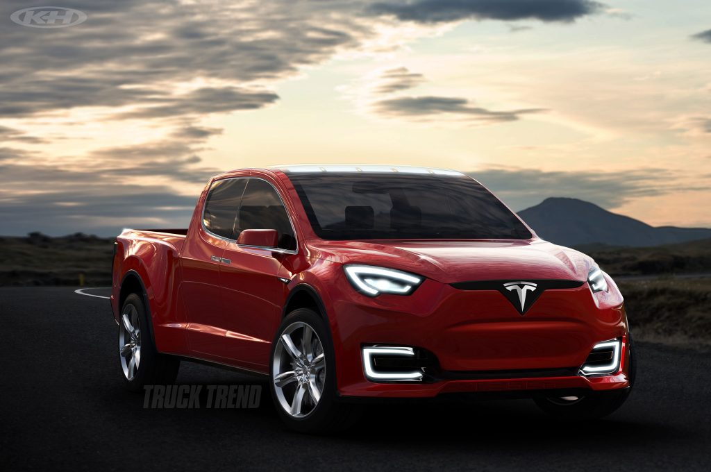 Top Pickup Truck Tesla Wallpaper - Truck Tesla Model Y - HD Wallpaper 
