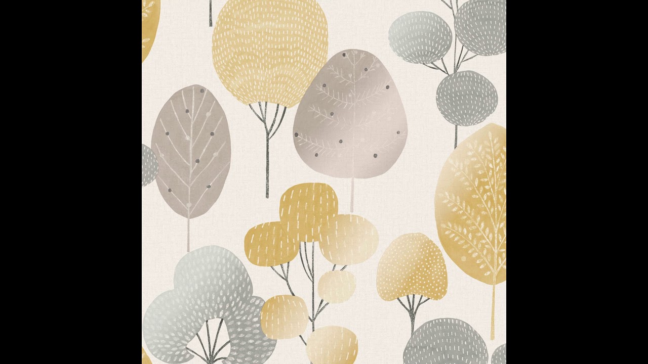 Behang Grijs En Geel - HD Wallpaper 