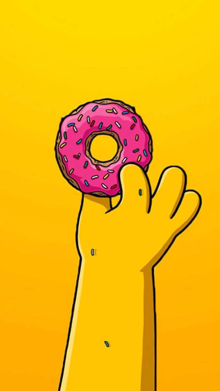 Homer Simpson Wallpaper Iphone - HD Wallpaper 