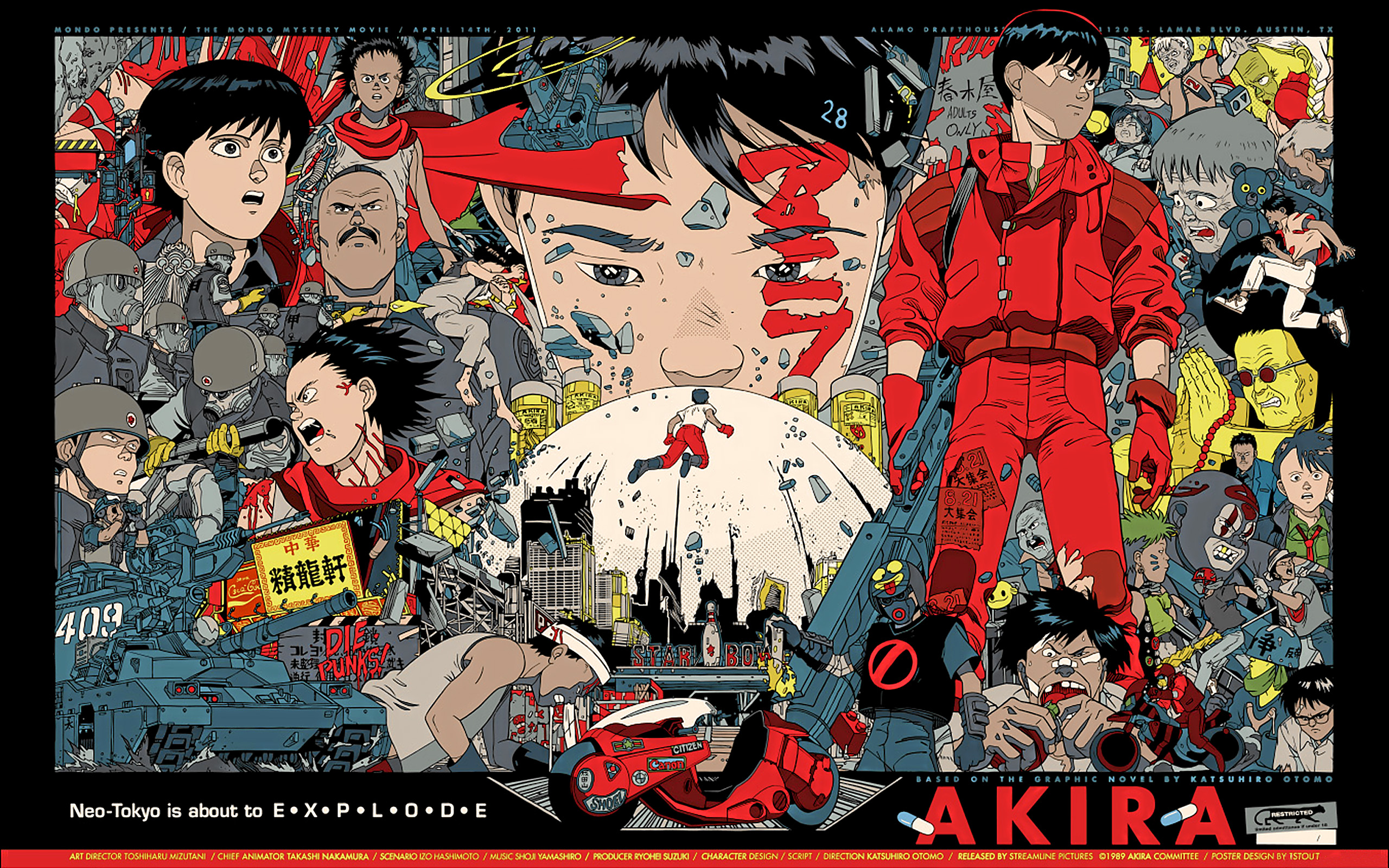 Akira Pc Background - HD Wallpaper 