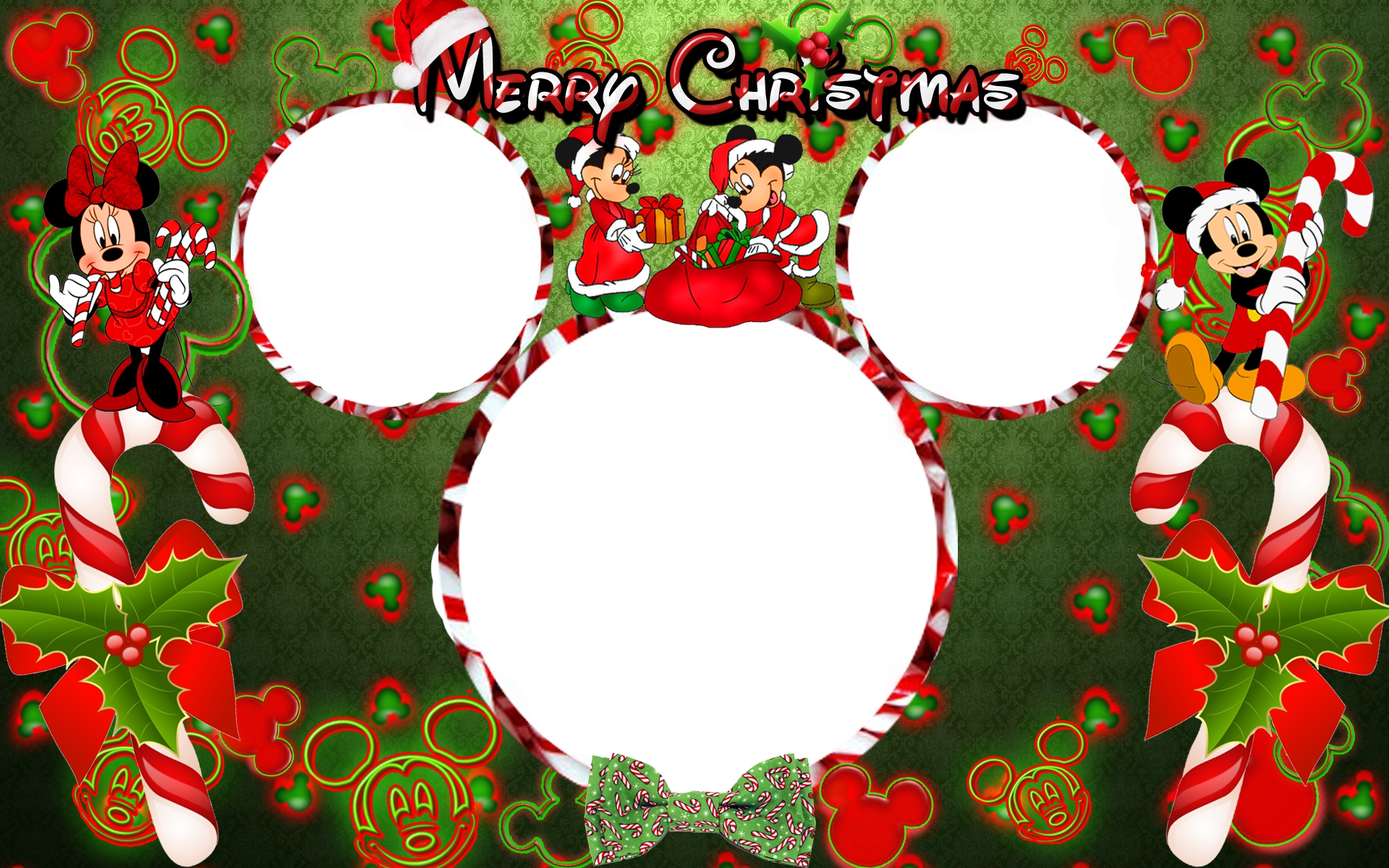 Disney Christmas Clipart Borders - HD Wallpaper 