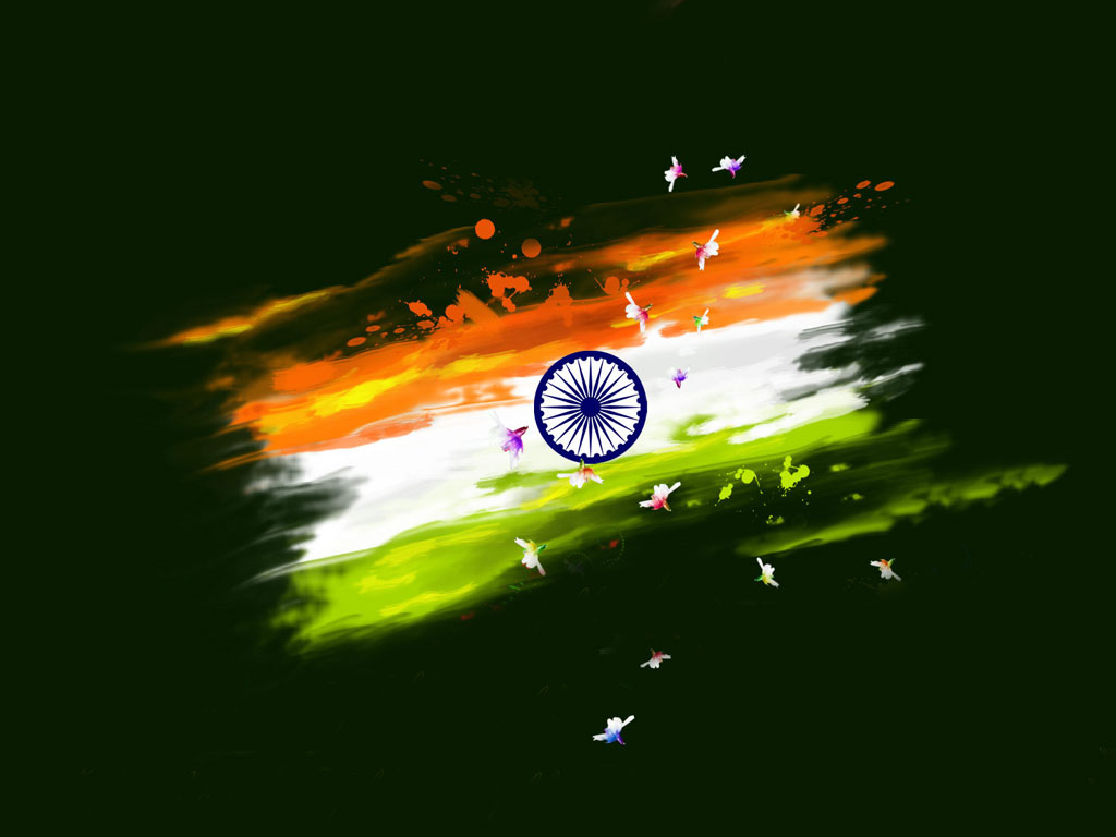 1080p India Flag Hd - 1024x768 Wallpaper 