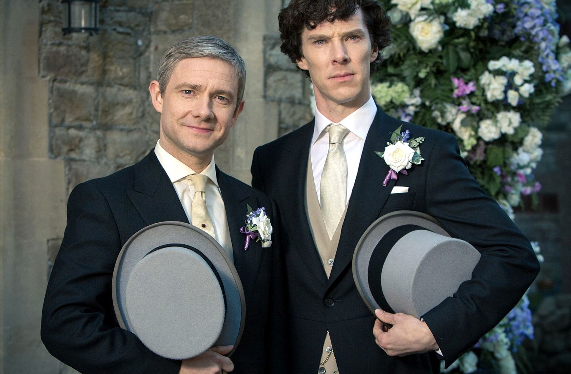 Wallpaper Of Sherlock, Benedict Cumberbatch, Martin - Traditional English Wedding Groom - HD Wallpaper 