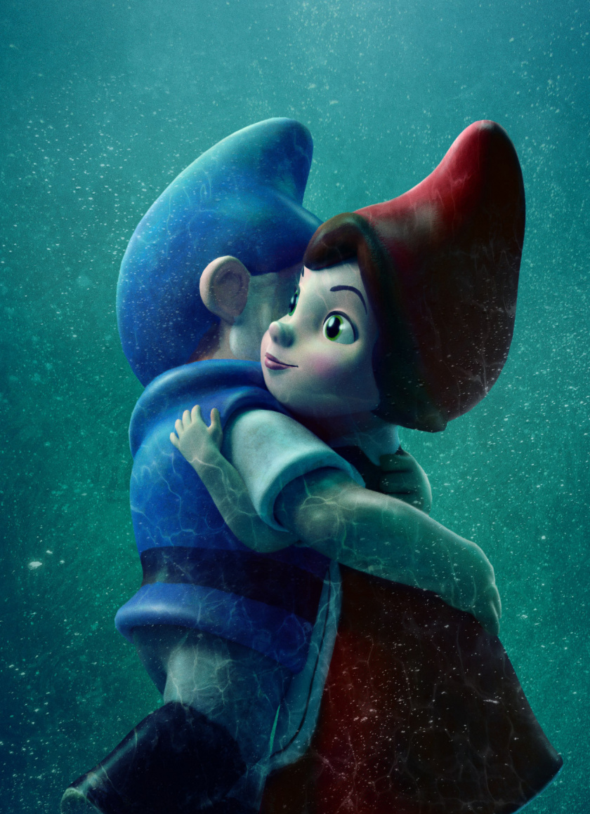 Sherlock Gnomes, 2018 Movie, Animated Movie, Couple, - Sherlock Gnomes  Posters - 840x1160 Wallpaper 