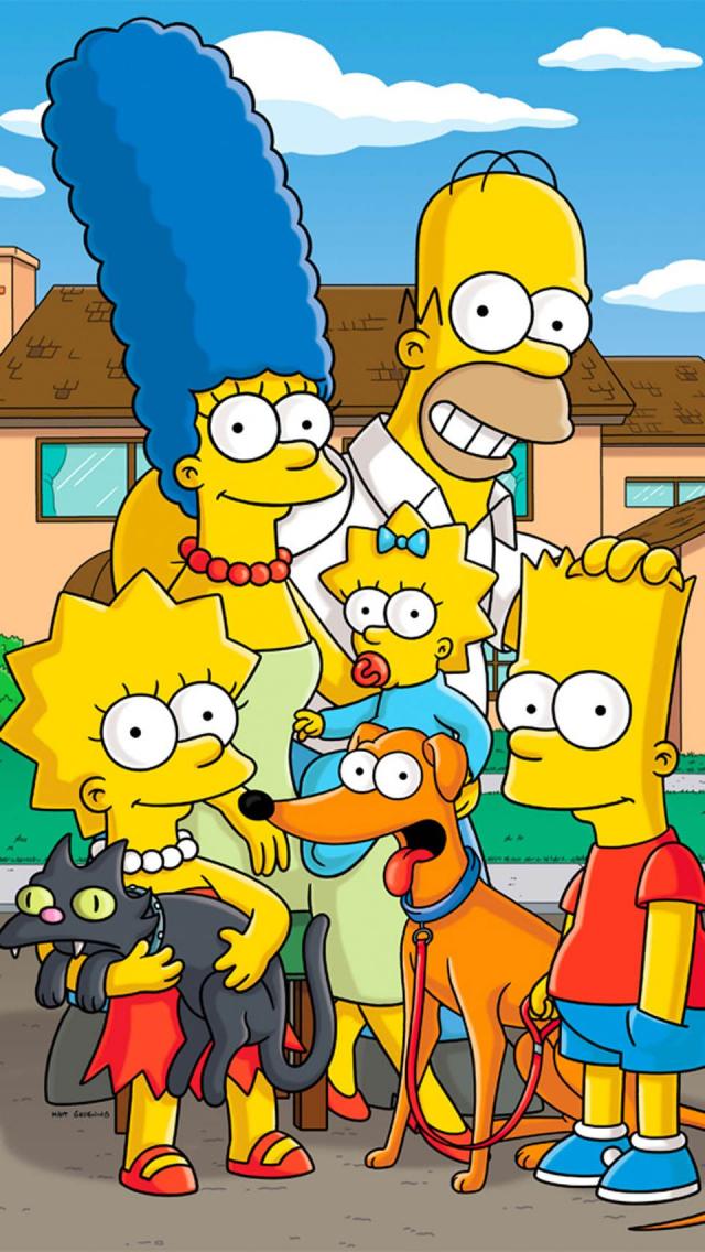 Iphone X The Simpsons - HD Wallpaper 