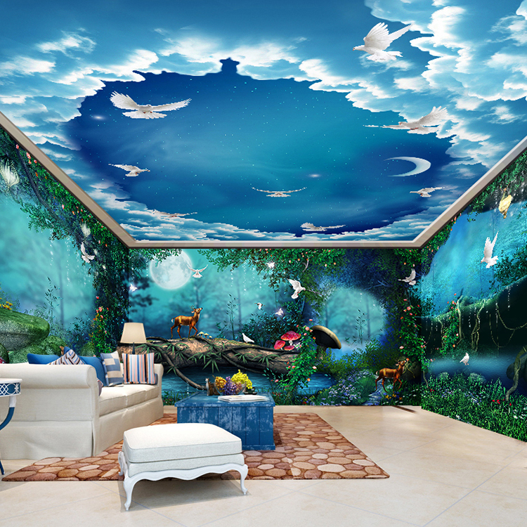 3d Live Wallpaper Fantastic Fantasy Fairy Tale Forest - Live Wallpaper For Wall - HD Wallpaper 