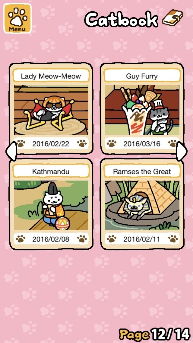 Rare Cats In Neko Atsume All The Cats In Neko Atsume 640x1136